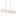 Nimbus Linear Chandelier Small Champange Gold By Matteo - Front View