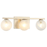 Nimbus Vanity Light 3 Lights Champagne Gold By Matteo