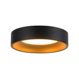 Nix Flush Mount — 5 Inch, Black
