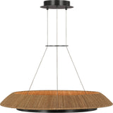 Noa Chandelier — Medium, Bronze, Natural