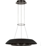 Noa Chandelier — Small, Bronze, Washed Black