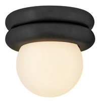 Noa Convertible Flush Mount - Black