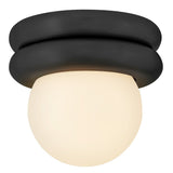 Noa Convertible Flush Mount - Black
