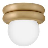 Noa Convertible Flush Mount - Lacquered Brass