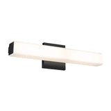 Noble One Vanity Light by Dals - 18 Inch, Black