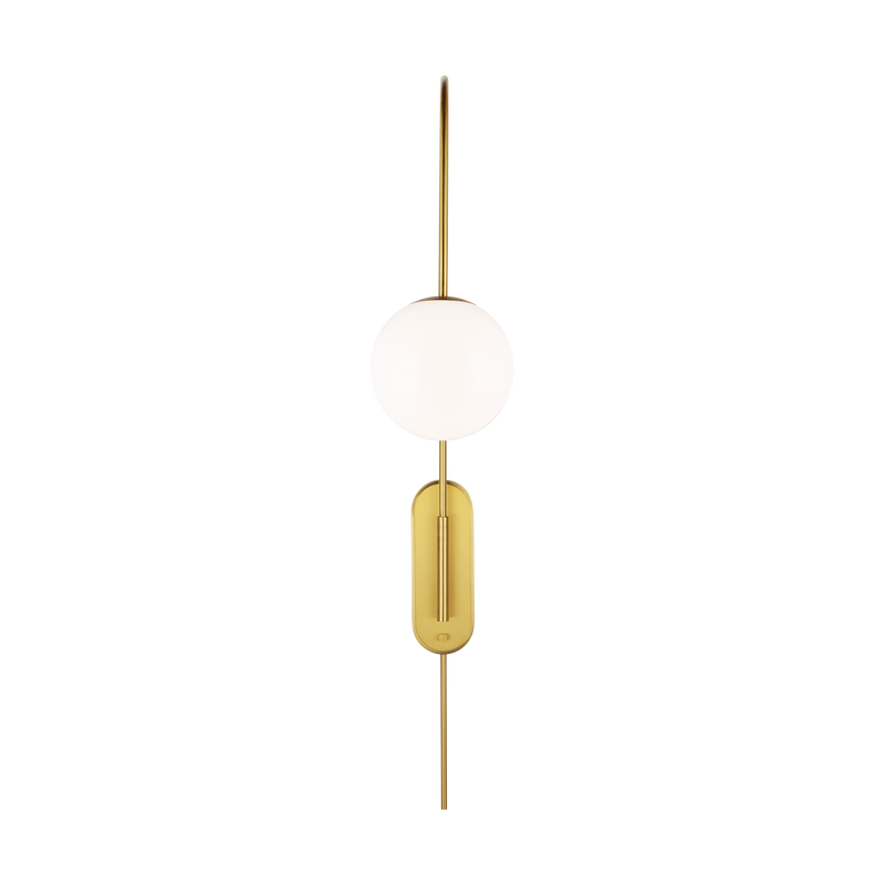 Noemie Wall Sconce Burnished Brass Large By Visual Comfort Studio