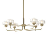 Nola Pendant in Soft Gold, Clear Glass by Hubbardton Forge