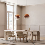 Non Random 33 Pendant Light by Lodes in Dining Area