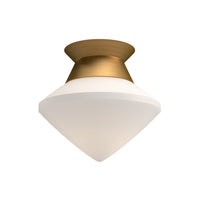 Nora Flush Mount — Aged Gold
