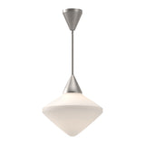 Nora Pendant — 14 Inch, Brushed Nickel