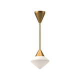 Nora Pendant — 8 Inch, Aged Gold