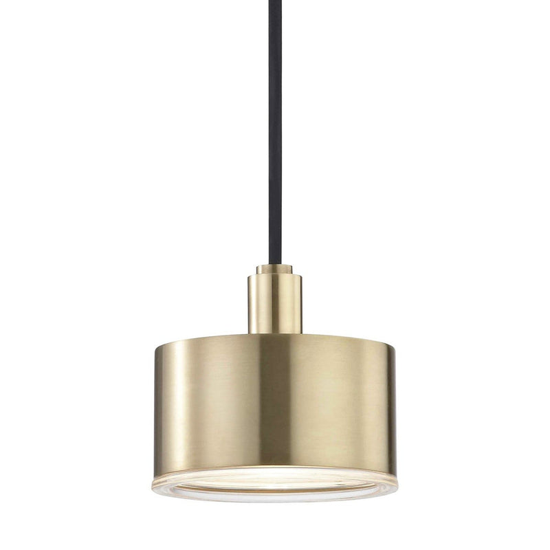 Nora Pendant - Aged Brass