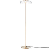 Nordic Gold/Clear Blossi Floor Lamp by Nuura