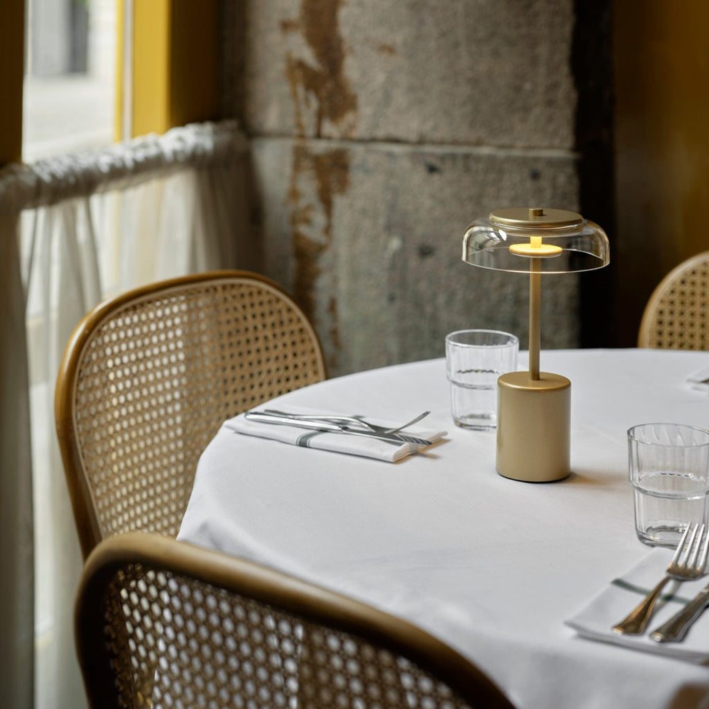 Blossi Mini Portable Table Lamp By Nuura
