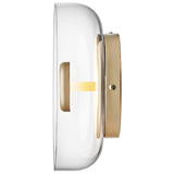 Nordic Gold/Clear Blossi Wall Light by Nuura