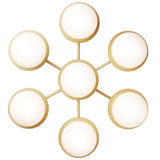 Nordic Gold/Opal Liila Star Wall/Ceiling Light by Nuura