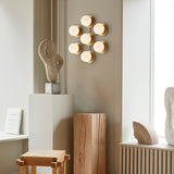 Nordic Gold/Opal Liila Star Wall/Ceiling Light by Nuura