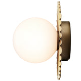 Nordic Gold/Opal Small Liila Muuse Ceiling/Wall Light by Nuura