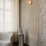 Nordic Gold/Opal Small Liila Muuse Ceiling/Wall Light by Nuura