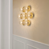 Nordic Gold/Optic Clear Liila Star Wall/Ceiling Light by Nuura