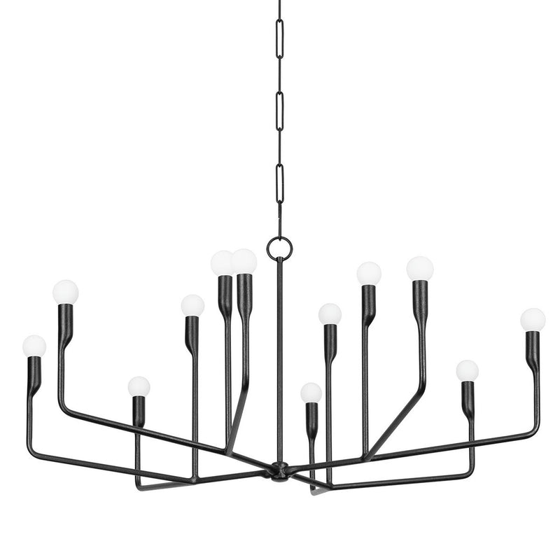 Norman Chandelier - Forged Iron by Troy Lighting