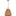 Norman Pendant Medium Satin Brass Blond Rattan By Visual Comfort Studio