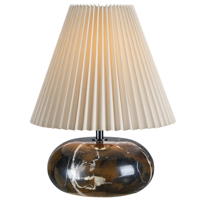 Noto Table Lamp Brown By Renwil Main View 1