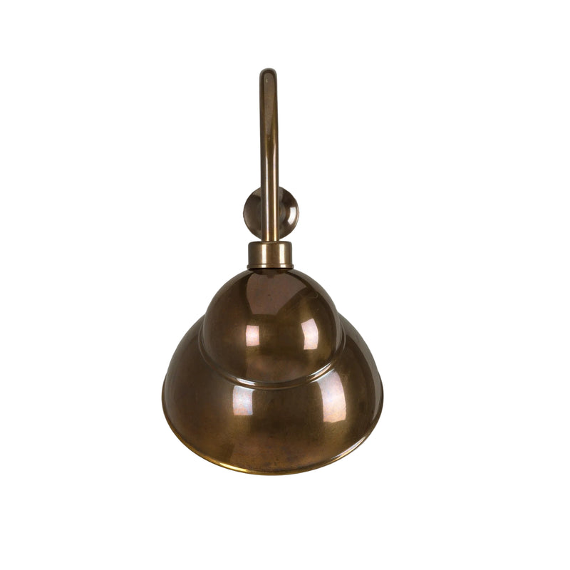 Novo Outdoor Sign Light - Antique Brass