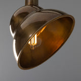 Novo Outdoor Sign Light - Antique Brass
