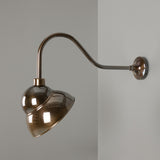 Novo Outdoor Sign Light - Antique Brass