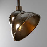 Novo Outdoor Sign Light - Antique Brass
