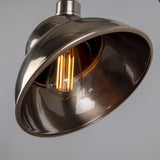 Novo Outdoor Sign Light - Antique Silver