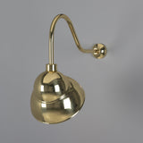 Novo Outdoor Sign Light - Polished Brass