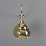 Novo Outdoor Sign Light - Polished Brass