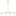Nube 4 Light Linear Chandelier Satin Brass By Generation Lighting Main View 1