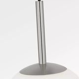 Nube One Light Pendant Brushed Nickel By Generation Lighting - Detailed View2