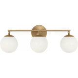 Nube Vanity Light — Satin Brass