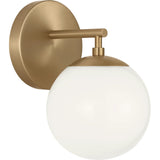 Nube Vanity Light — Satin Brass