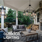 Nuvi Rectangular Deck Sconce
