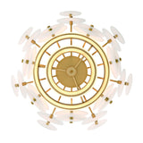 Nuvola LED Chandelier Gold By Eurofase Downlight View