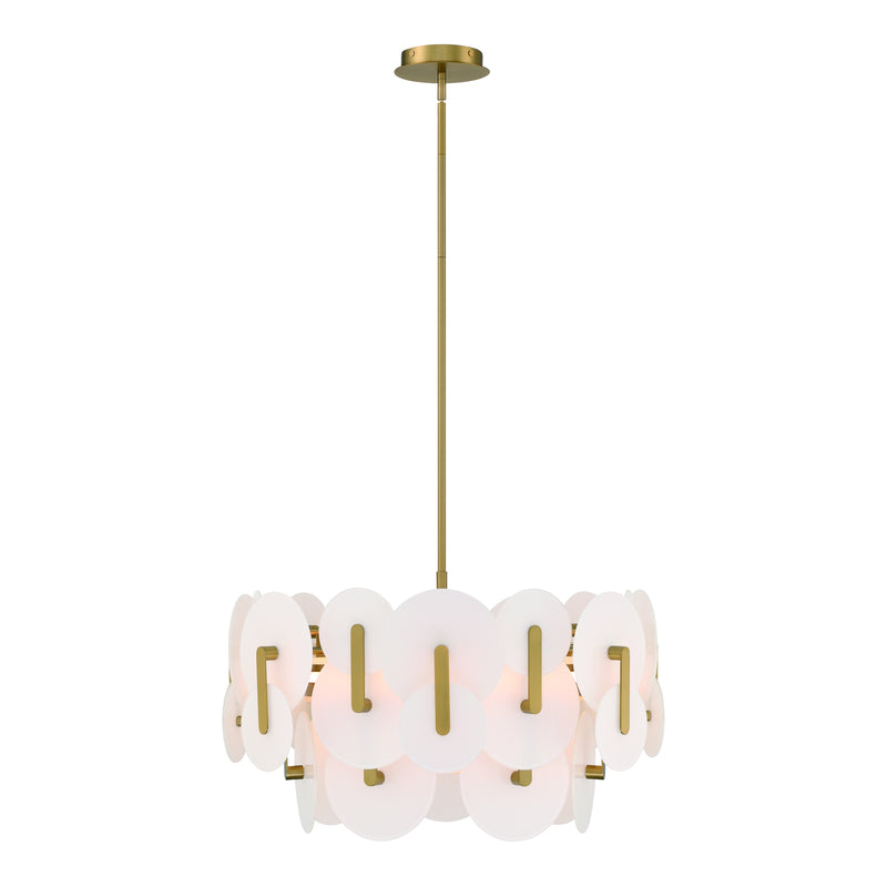 Nuvola LED Chandelier Gold By Eurofase