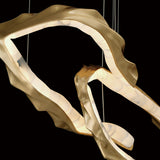Nuvola Linear LED Chandelier Medium By Lib And Co - Detailed View5