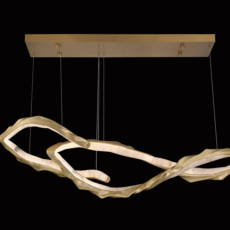 Nuvola Linear LED Chandelier Small By Lib And Co