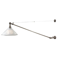 Nyx Wall Light - Antique Silver