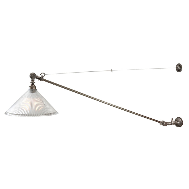 Nyx Wall Light - Antique Silver
