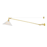 Nyx Wall Light - Polished Brass