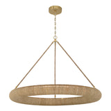 Oakley 48'' Integrated LED Soft Gold Chandelier by Crystorama