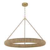 Oakley 48'' Integrated LED Soft Gold Chandelier by Crystorama