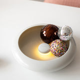 Oloha Table and Wall Lamp - Small, Desert, as a decorative bowl