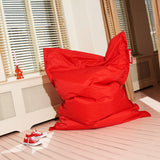 Original Bean Bag - Red, in a sunny room